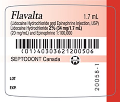 1.7 mL Cartridge Label (20058 1 L100 Flavalta (us) Cl For Spl)